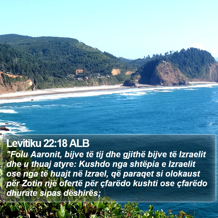 Levitiku 22:18 ALB Bible Study