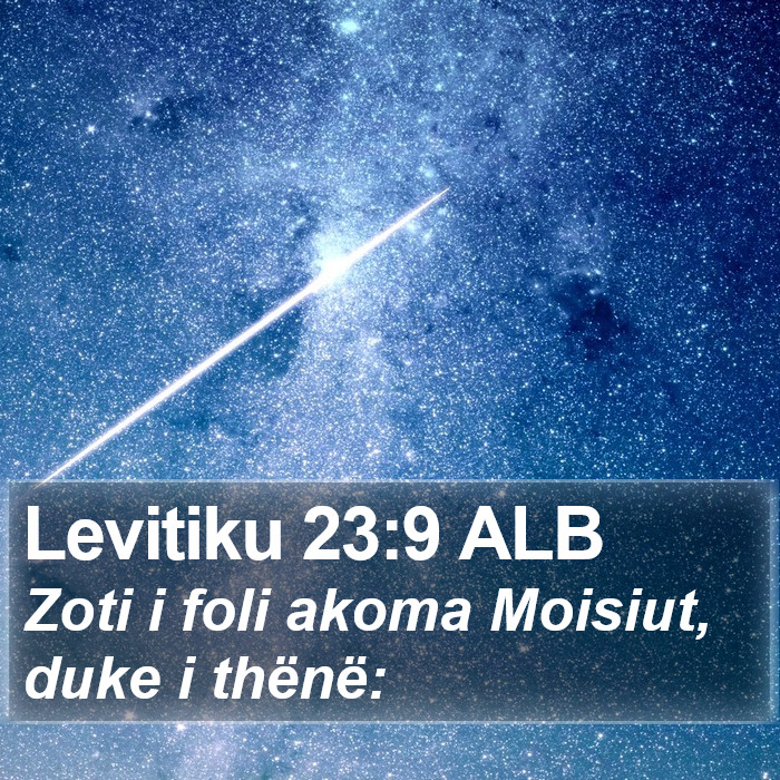 Levitiku 23:9 ALB Bible Study