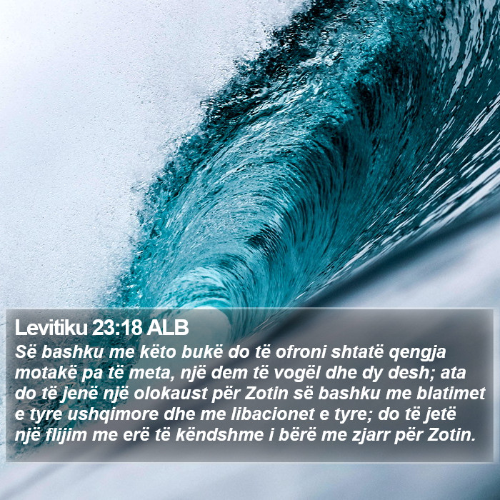 Levitiku 23:18 ALB Bible Study