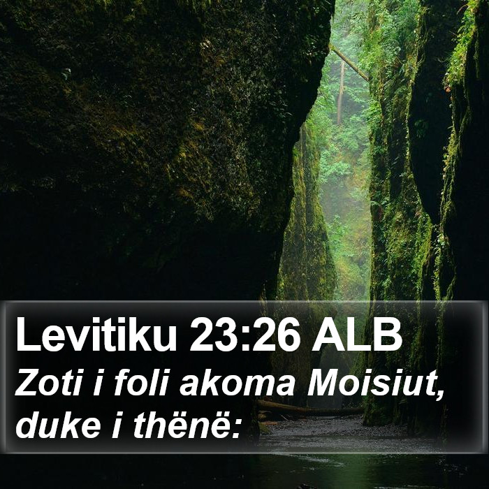 Levitiku 23:26 ALB Bible Study