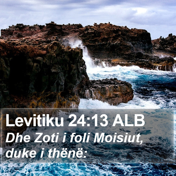 Levitiku 24:13 ALB Bible Study