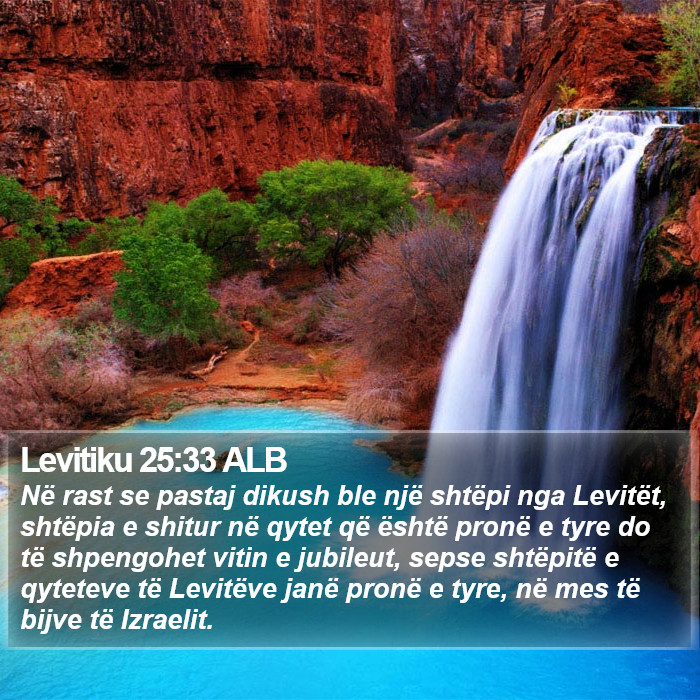 Levitiku 25:33 ALB Bible Study