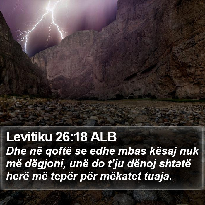 Levitiku 26:18 ALB Bible Study