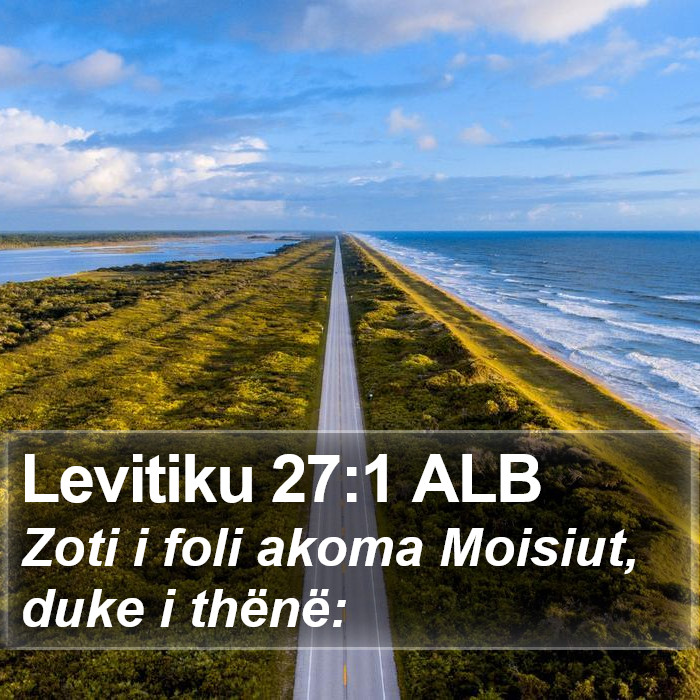 Levitiku 27:1 ALB Bible Study