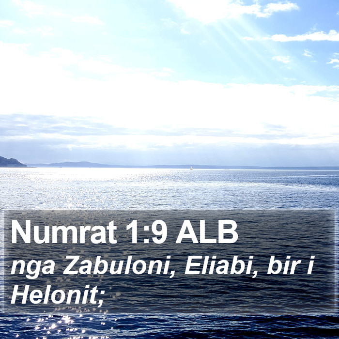 Numrat 1:9 ALB Bible Study