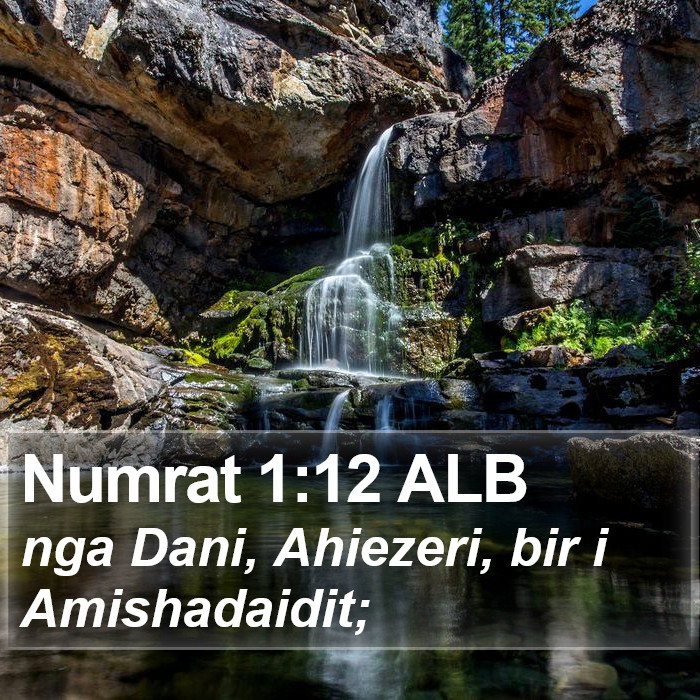 Numrat 1:12 ALB Bible Study