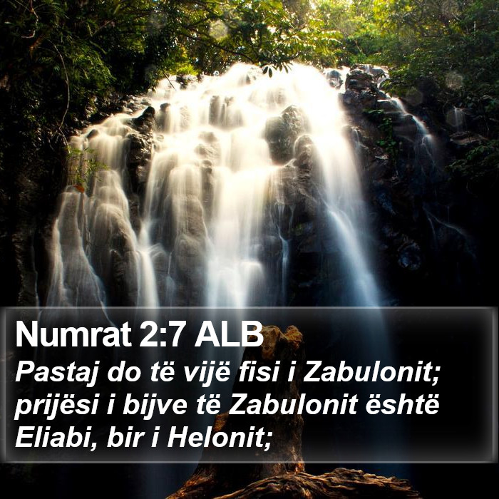 Numrat 2:7 ALB Bible Study