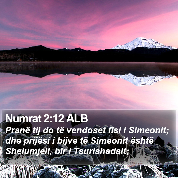 Numrat 2:12 ALB Bible Study