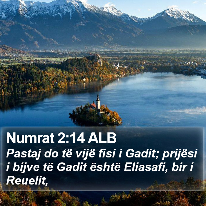 Numrat 2:14 ALB Bible Study