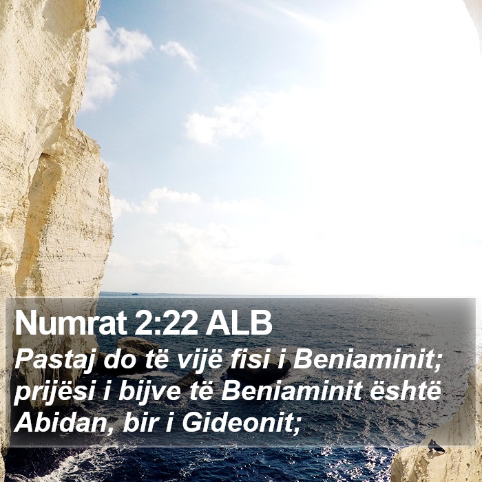 Numrat 2:22 ALB Bible Study
