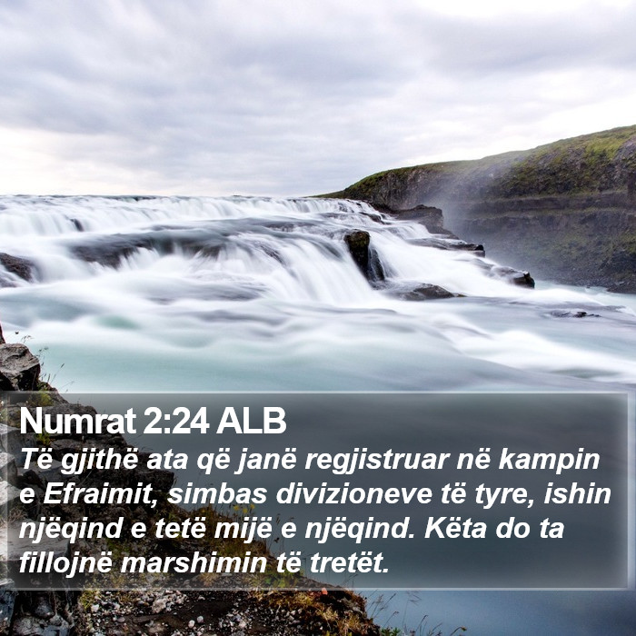 Numrat 2:24 ALB Bible Study