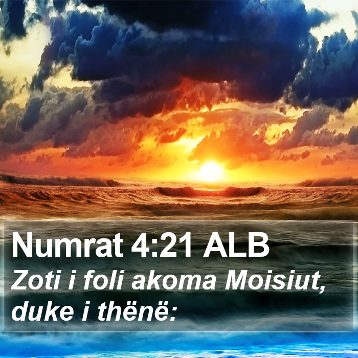 Numrat 4:21 ALB Bible Study