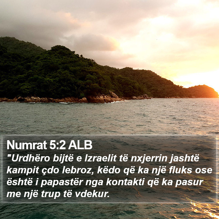 Numrat 5:2 ALB Bible Study