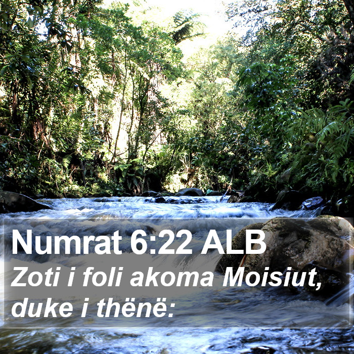 Numrat 6:22 ALB Bible Study