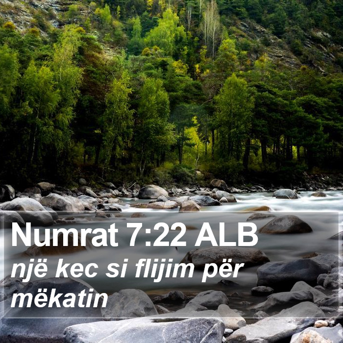 Numrat 7:22 ALB Bible Study