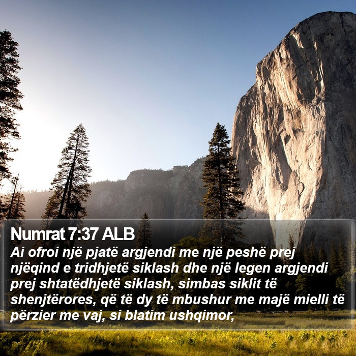 Numrat 7:37 ALB Bible Study