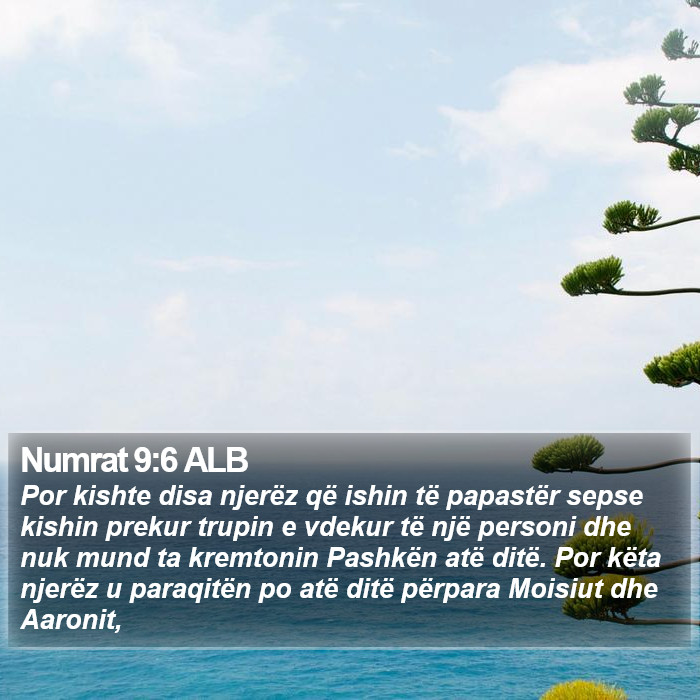 Numrat 9:6 ALB Bible Study