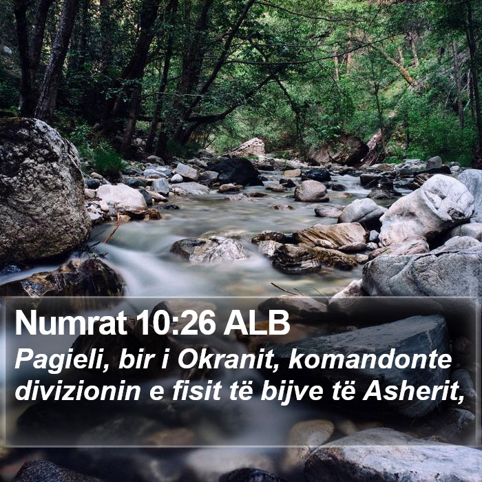 Numrat 10:26 ALB Bible Study