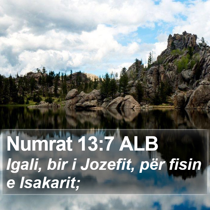 Numrat 13:7 ALB Bible Study