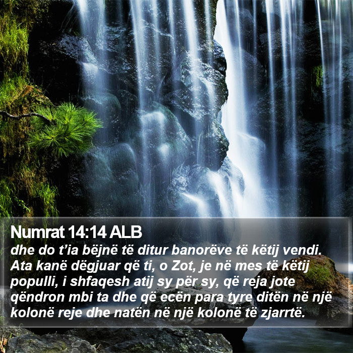 Numrat 14:14 ALB Bible Study