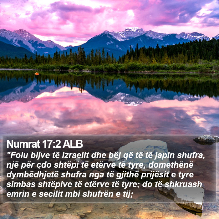 Numrat 17:2 ALB Bible Study