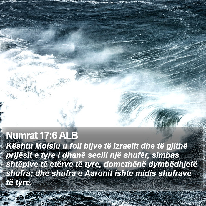 Numrat 17:6 ALB Bible Study