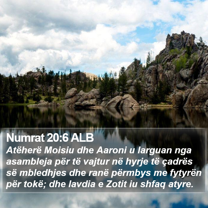 Numrat 20:6 ALB Bible Study
