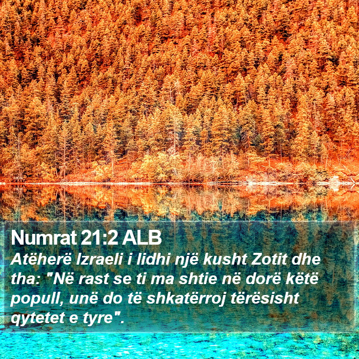 Numrat 21:2 ALB Bible Study