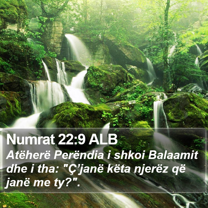 Numrat 22:9 ALB Bible Study