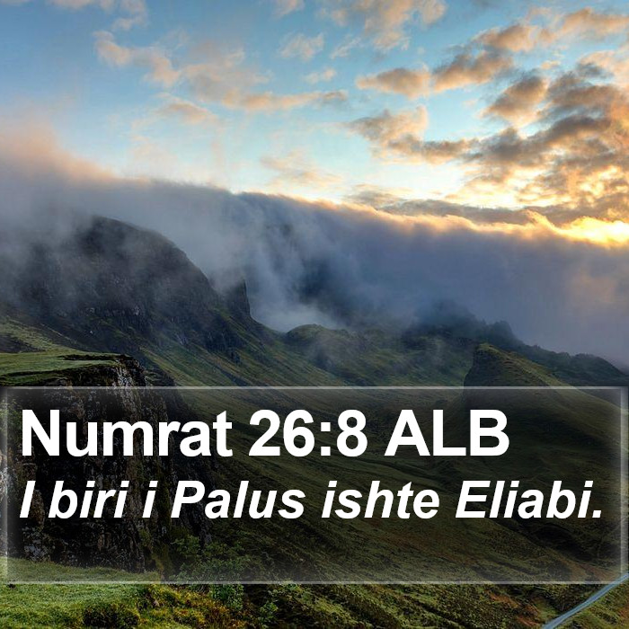 Numrat 26:8 ALB Bible Study