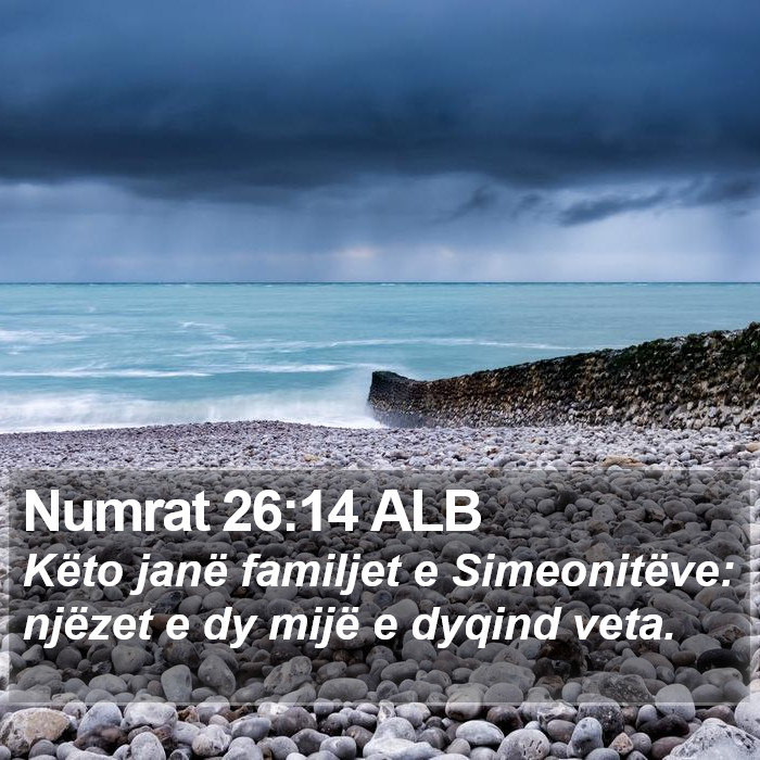 Numrat 26:14 ALB Bible Study