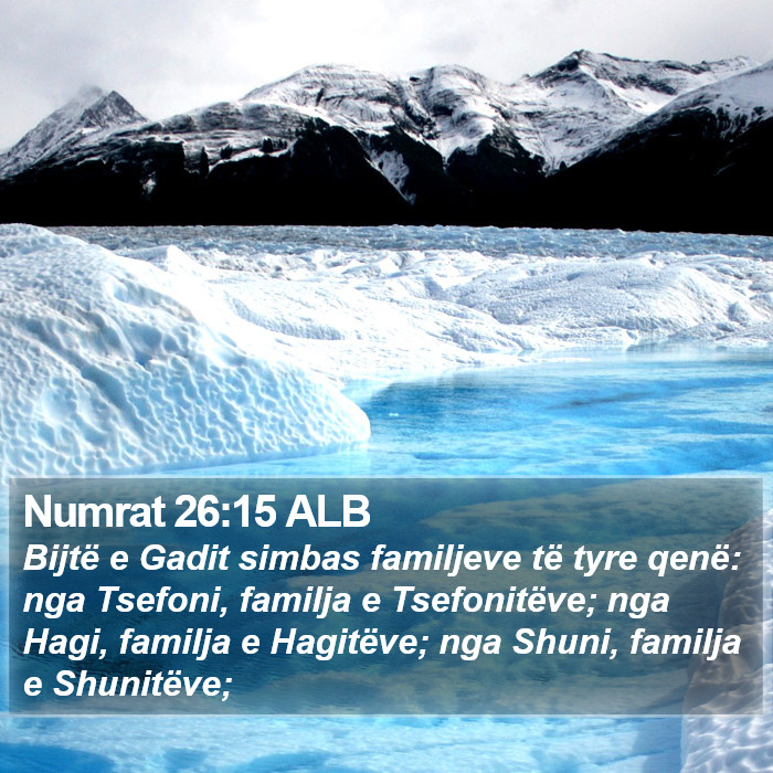 Numrat 26:15 ALB Bible Study