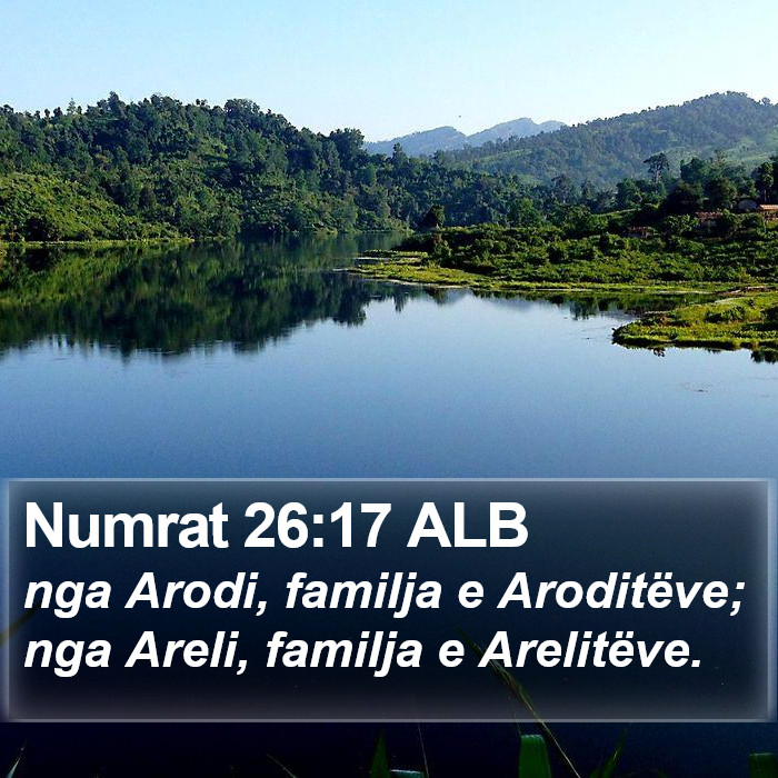 Numrat 26:17 ALB Bible Study