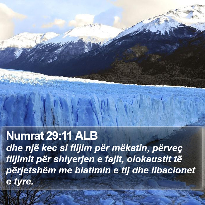 Numrat 29:11 ALB Bible Study