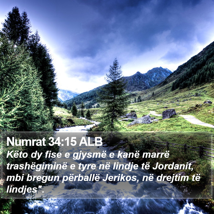 Numrat 34:15 ALB Bible Study