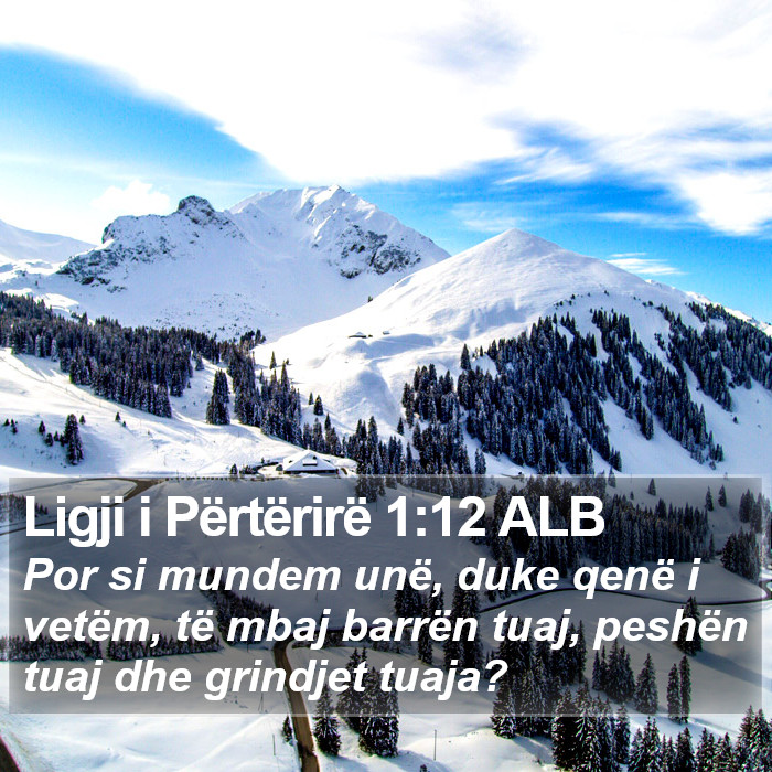 Ligji i Përtërirë 1:12 ALB Bible Study