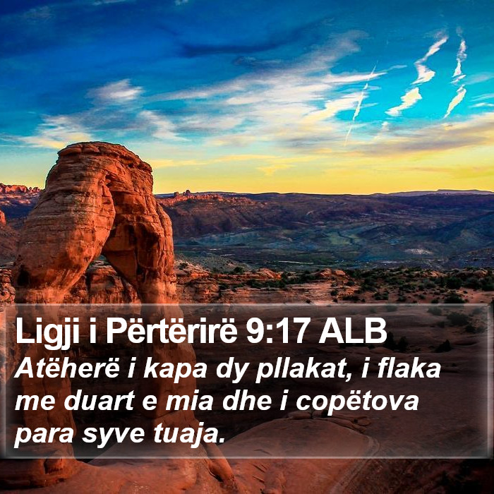 Ligji i Përtërirë 9:17 ALB Bible Study