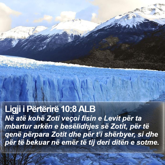 Ligji i Përtërirë 10:8 ALB Bible Study