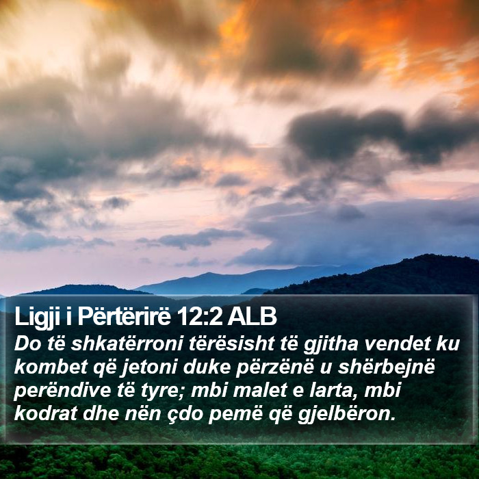 Ligji i Përtërirë 12:2 ALB Bible Study