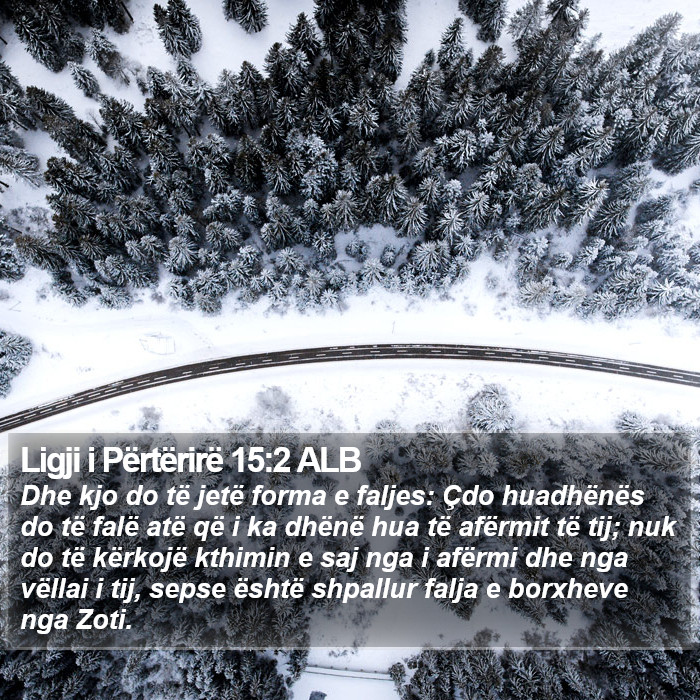 Ligji i Përtërirë 15:2 ALB Bible Study