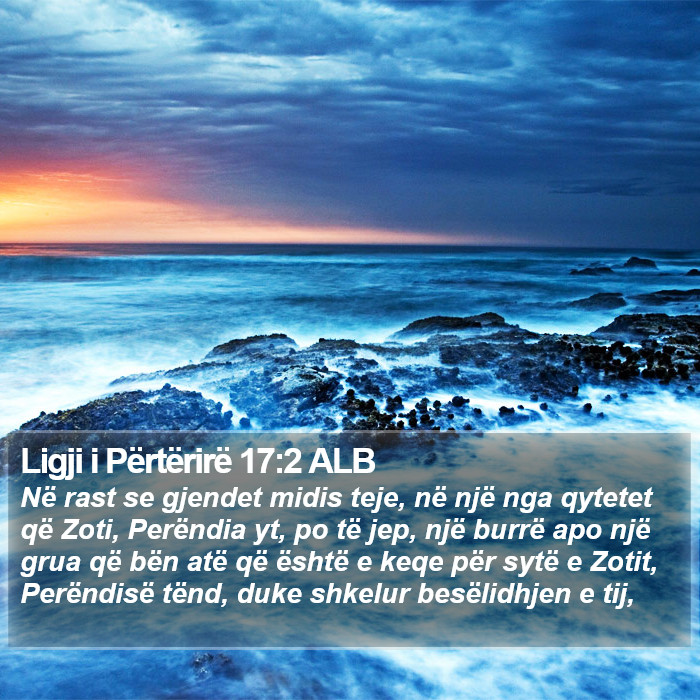 Ligji i Përtërirë 17:2 ALB Bible Study