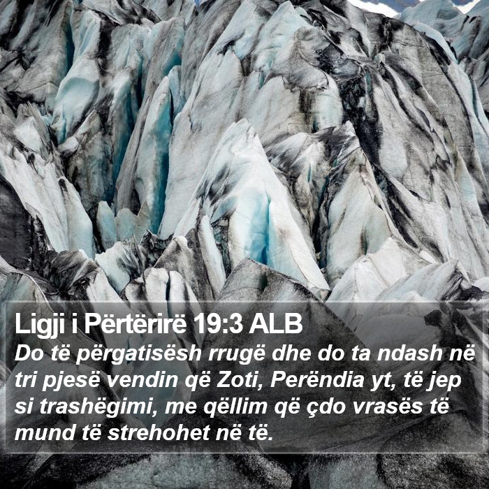 Ligji i Përtërirë 19:3 ALB Bible Study