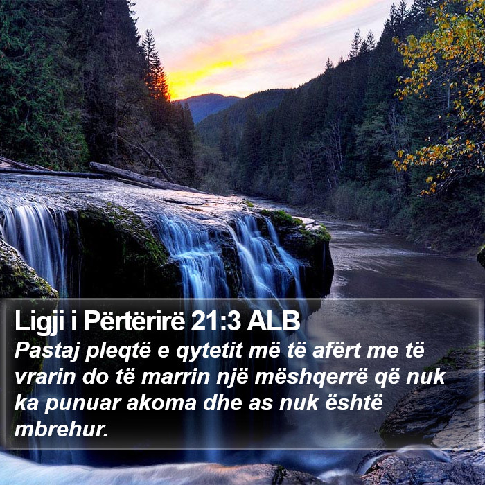 Ligji i Përtërirë 21:3 ALB Bible Study