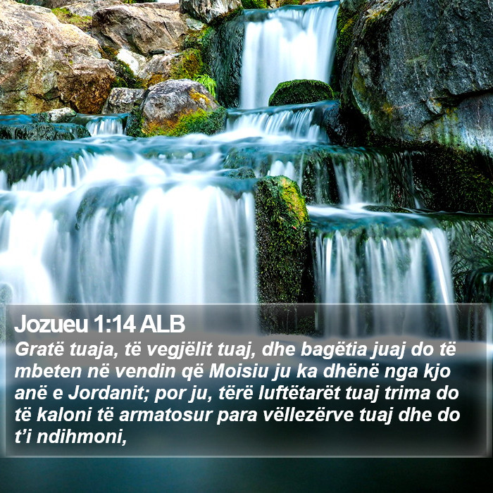 Jozueu 1:14 ALB Bible Study