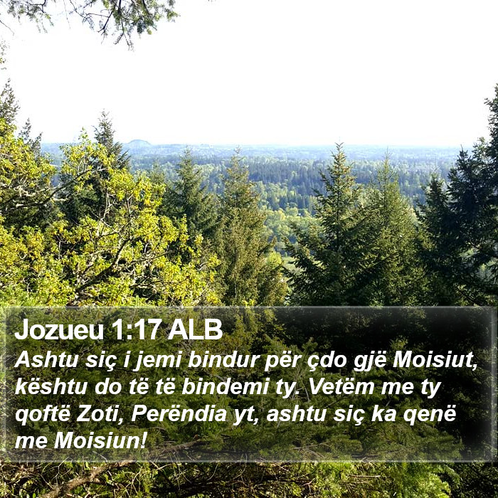 Jozueu 1:17 ALB Bible Study