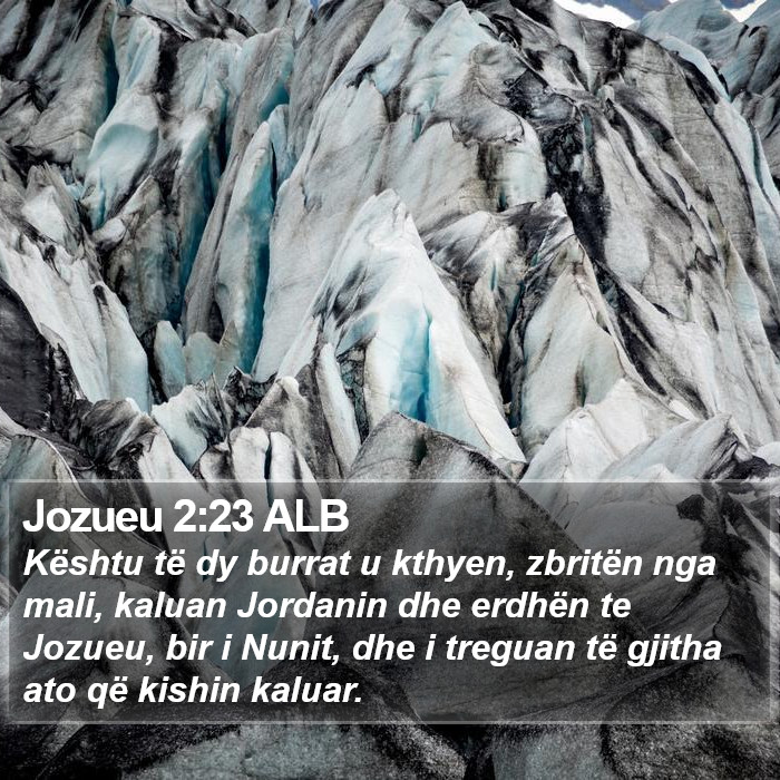 Jozueu 2:23 ALB Bible Study