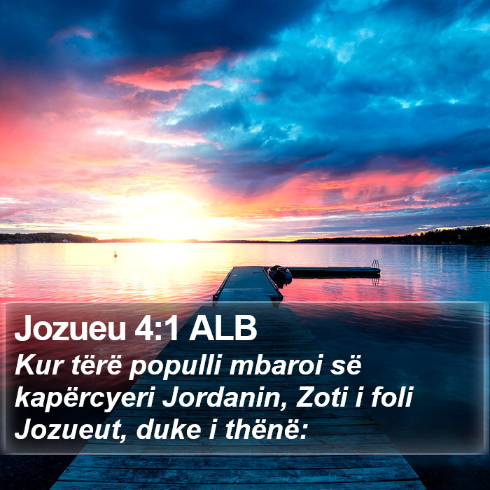 Jozueu 4:1 ALB Bible Study