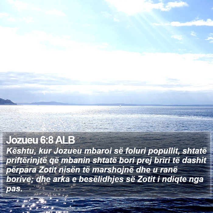 Jozueu 6:8 ALB Bible Study