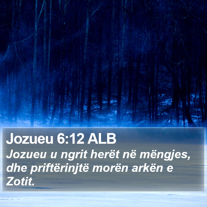 Jozueu 6:12 ALB Bible Study
