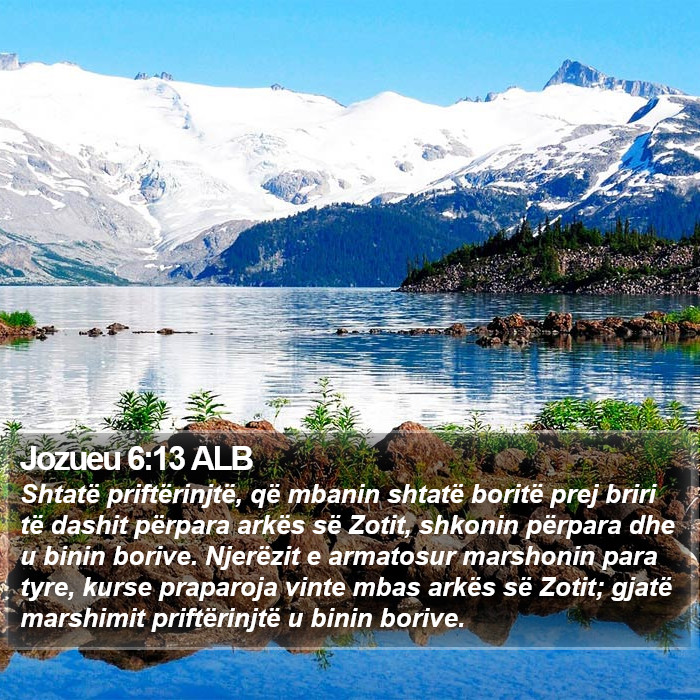 Jozueu 6:13 ALB Bible Study